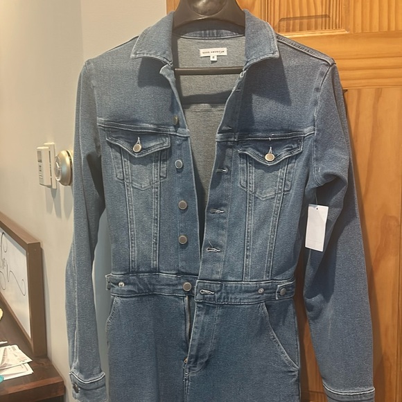 Good American Denim - Brand New Good American Jean Jumpsuit
